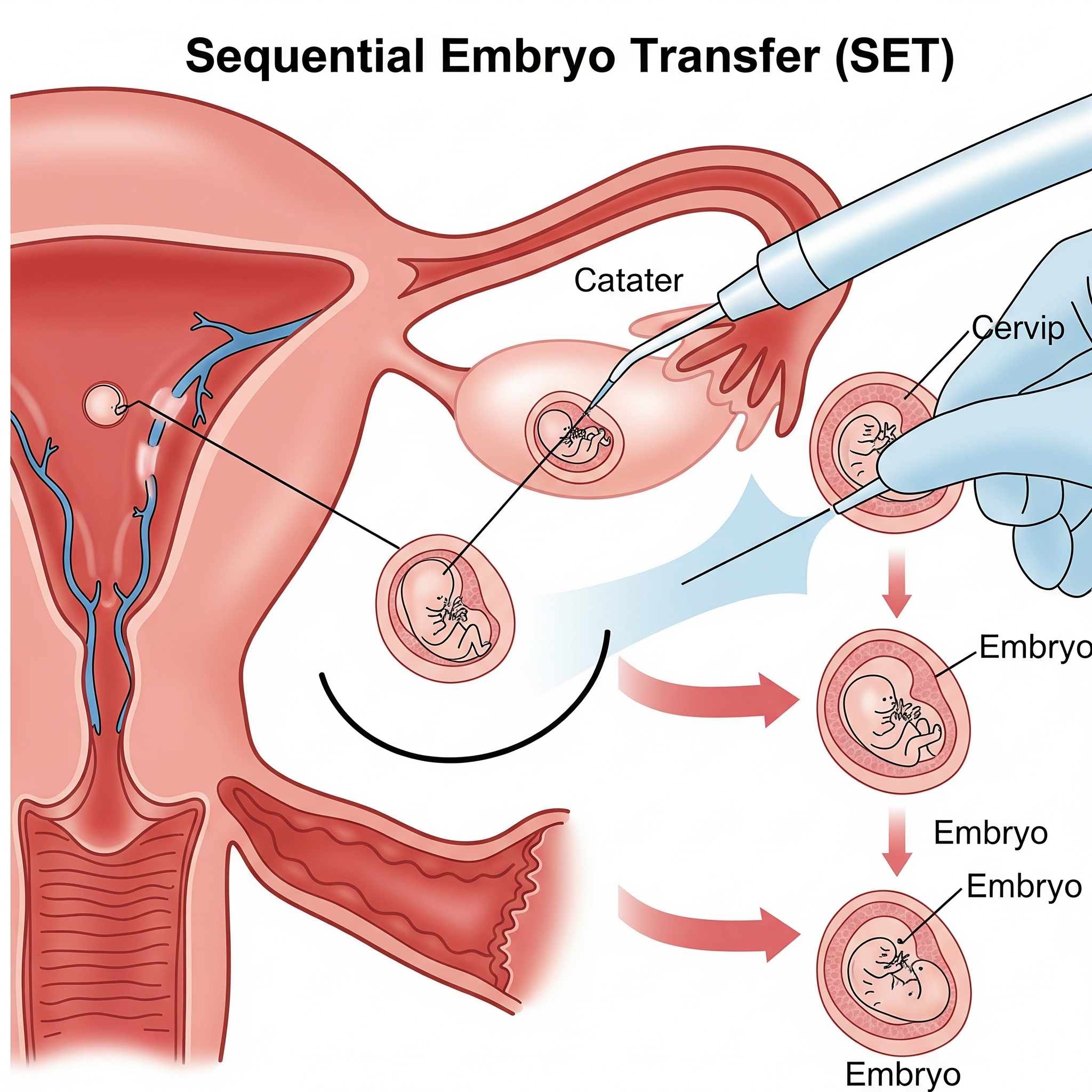 Sequential Embryo Transfer